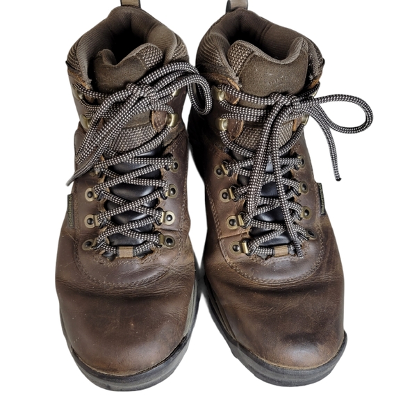 Timberland brown waterproof hiking boots Size 8.5